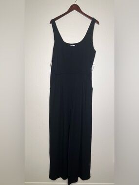 Black Women's Sleeveless Jumpsuit